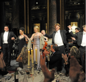 London Festival Opera Curtain Call Drapers' Hall for a Royal Charity Event
